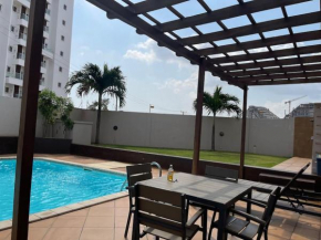 Serviced 2 Bed Apartment with a Pool & Gym in East Legon